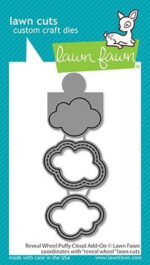 Lawn Cuts Reveal Wheel Puffy Cloud ADD-ONCustom Craft Dies 3pc.