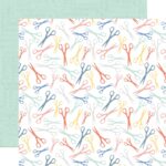Kaisercraft Crafternoon Collection CUT & PASTE 12"X12" Scrapbook Paper