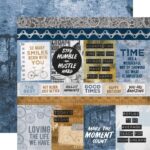 Kaisercraft Workshop Collection HANDSOME 12"X12" Scrapbook Paper