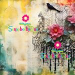 Scrapbooksrus FLORALS ON THE FRINGE PACK 12pc 12"X12" Scrapbook Paper - Image 13