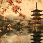 Scrapbooksrus WHISPERS OF OLD JAPAN PACK 12pc 12"X12" Scrapbook Paper - Image 13