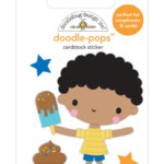 Doodlebug Party Time TREAT YOURSELF Doodle-Pops 3D Stickers