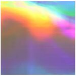 Bazzill FOIL Cardstock 12"X12" AC RAINBOW 1 Sheet