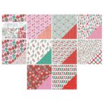 Tonic Studios A CANDY CANE CHRISTMAS 12”X12” Scrapbook Paper Pad - Image 3