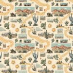 Scrapbooksrus VINTAGE ROAD TRIP 12pc 12"X12" Scrapbook Paper Pack - Image 2