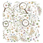49 and Market THE LOOKING GLASS Laser Cut Wildflowers 158pc - Image 2