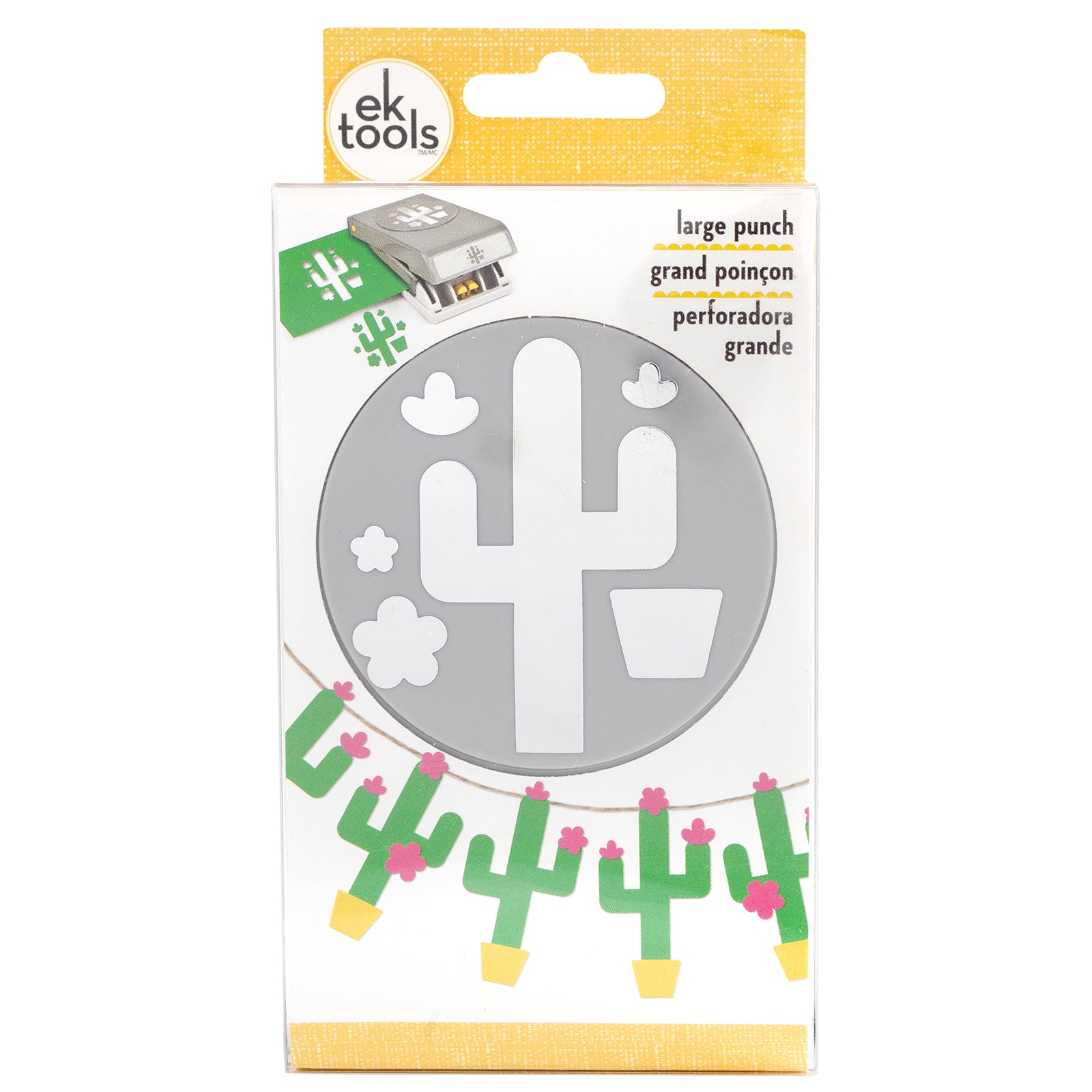 0245F6EA-DE27-4D31-8915-34FDDF41E2B6.jpg Ek Success CACTUS Paper Punch Large - Image 1