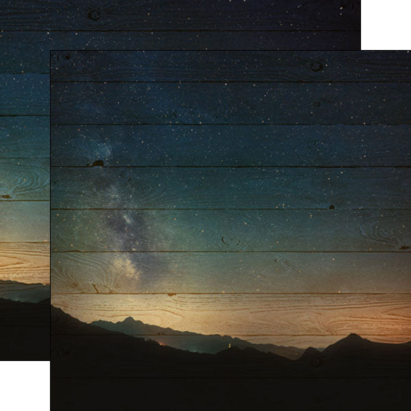 024F84C6-F94F-4319-B4B9-A1545E026B35.jpg Scrapbook Customs MOUNTAIN STARS OUTDOORS DS 12"X12" Paper - Image 1