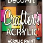 DecoArt Crafter's Acrylic CAFE MOCHA Acrylic Paint 2oz