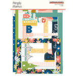Simple Stories PACK YOUR BAGS Chipboard Frames 6pc - Image 2