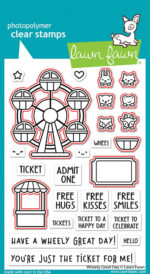 Lawn Fawn WHEELY GREAT DAY Stamp & Die Set - Image 3