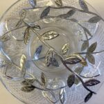 Creative Impressions 1" LEAFY VINE RIBBON Leaf 1 yard yd - Image 3