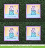 Lawn Cuts FORTUNE TELLER TABBY Custom Craft Dies 2pc. - Image 3