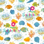 Scrapbooksrus AT THE AQUARIUM PACK 12pc 12"X12" Scrapbook Paper - Image 7