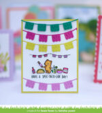 Lawn Cuts FIESTA BANNER BORDER Custom Craft Dies 3pc - Image 4