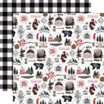 Echo Park LET’S LUMBERJACK Collection 12"X12" Scrapbook Paper - Image 7