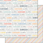 Scrapbook Customs FAMILY PRIDE 12"X12" Scrapbook Paper - Image 10