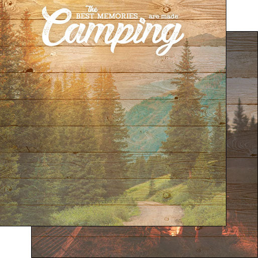 06A00DAA-9DB9-4FEE-A64F-D65C491DA269.jpg CAMPING, LIFE IS BETTER DS 12"X12" Paper Scrapbook Customs - Image 1