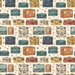 Scrapbooksrus VINTAGE ROAD TRIP 12pc 12"X12" Scrapbook Paper Pack - Image 7
