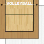 Scrapbook Customs VOLLEYBALL ADDICT KIT 12"X12" Paper 6pc - Image 6