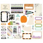 Simple Stories SPOOKY THINGS JOURNAL BITS Diecuts - Image 2