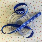 Creative 1/2" POLKA DOT RIBBON Trim 1 yard yd - Image 2