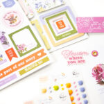 Pinkfresh Studio GARDEN BOUQUET Chipboard Frames 26pc - Image 2