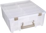 ArtBin SUPER SATCHEL DOUBLE DEEP Compartment Storage Case with Handle - Image 5