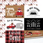 Echo Park LET’S GO ANYWHERE Collection 12"X12" Cardstock Paper - Image 6
