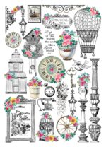 Little Birdie Deco WATER TRANSFER DECAL Sheet - Image 10