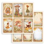 Stamperia Romantic WHISPERING WOODS 12"X12" Scrapbook Paper Pad - Image 10