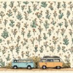 Scrapbooksrus VINTAGE ROAD TRIP 12pc 12"X12" Scrapbook Paper Pack - Image 10