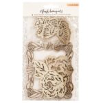 Crate Paper FRESH BOUQUET Wood Veneers 6pc