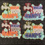 Corona Covid-19 Quarantine Scrapbook DieCuts WASH YOUR HANDS