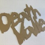 DEATH VALLEY Laser Title Scrapbook Die Cut - Image 2
