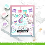 Lawn Cuts FIESTA BANNER BORDER Custom Craft Dies 3pc - Image 3
