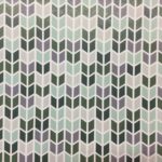 Arrows & Diamonds GREEN GRAY 12"X12" Scrapbook Customs Paper