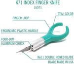 Excel INDEX FINGER KNIFE Craft Cutting Blade - Image 6