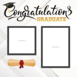 Scrapbook Customs CONGRATULATIONS GRADUATE 12”X12” Paper Pack 12pc - Image 2