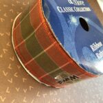 Home & More WIRED PLAID Harvest Ribbon
