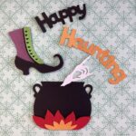 HAPPY HAUNTING WITCH Halloween Diecuts - Image 5