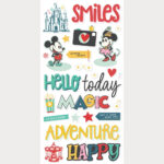 Simple Stories SAY CHEESE HAPPIEST PLACE Foam Stickers 48pc - Image 3