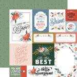 Echo Park SALUTATIONS No. 2 12”X12” Scrapbook Paper - Image 7