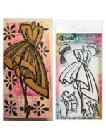 Ranger DYLUSIONS COUTURE CLEAR STAMPS Acrylic Set - Image 9