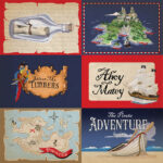 Carta Bella PIRATES 12"X12" Scrapbook Paper - Image 3