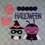 PUMPKIN SPIDER OWL BUG Happy Halloween Diecuts - Image 3