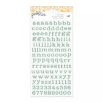 Pebbles Sunny Bloom Collection Puffy Stickers Alpha 148pc