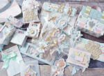Crate Paper GINGHAM GARDEN CHIPBOARD 12”X12” Scrapbook Sticker - Image 5