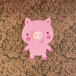PIG 3D Scrapbook Die Cut Embellishment