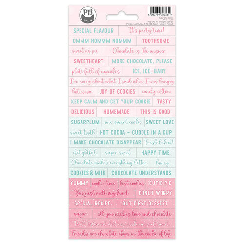0CC83F94-9883-4CF8-B7C6-E8227E1AAE1F.jpg P13 SUGAR AND SPICE Stickers 45pc - Image 1